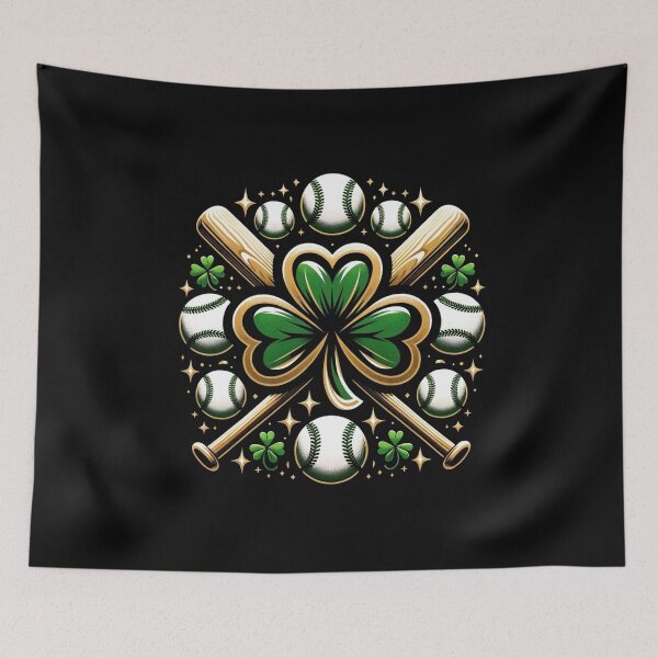 Item preview, Baseball St Patricks Day T Shirt designed and sold by ChromaticBlend.