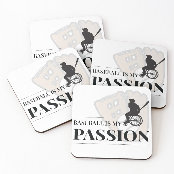 Item preview, Baseball is My Passion, Wheelchair Sport designed and sold by Shiraufa.