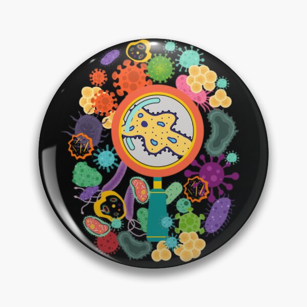 Item preview, Bacteria under magnification designed and sold by InverseArt.