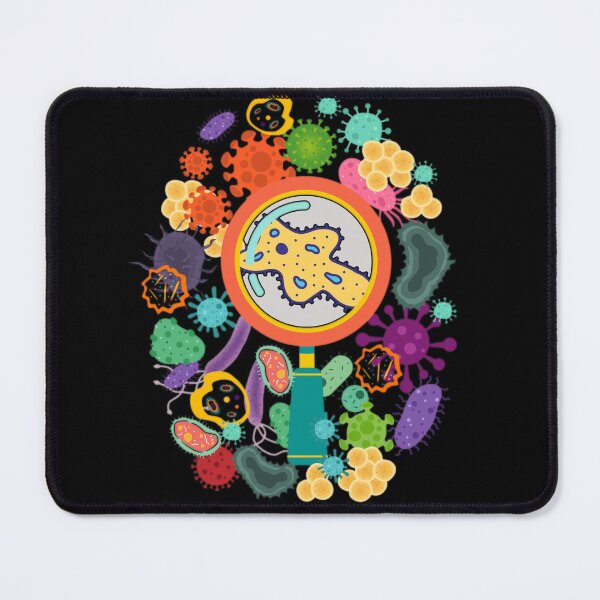 Item preview, Bacteria under magnification designed and sold by InverseArt.