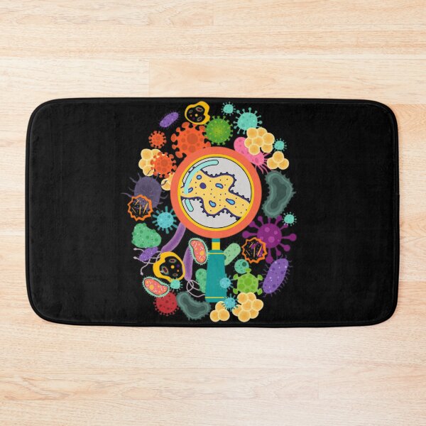 Item preview, Bacteria under magnification designed and sold by InverseArt.