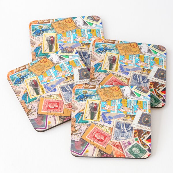 Item preview, International stamps on a heap designed and sold by Photopat.
