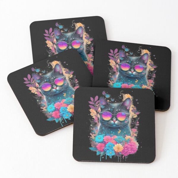 Artikelvorschau, Coole Katze entworfen und verkauft von ShopMaxiDesigns.