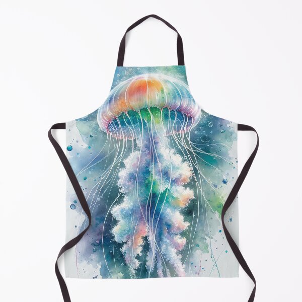 Item preview, Watercolor jellyfish magic designed and sold by Cerberus-Art.