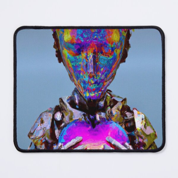 Item preview, Metallic Melodies of Love: A Machine's Heartfelt Pursuit designed and sold by Xcvaliciaguth.