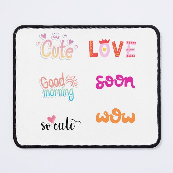 Item preview, nice words to steal a smile designed and sold by huape.
