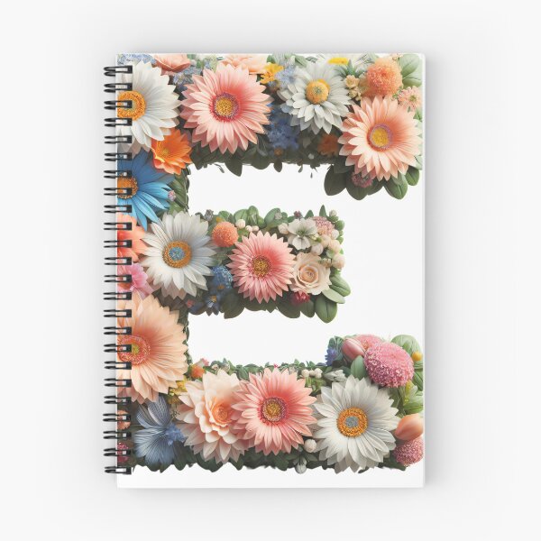 Item preview, Letter “E” containing flowers designed and sold by yeekazar.