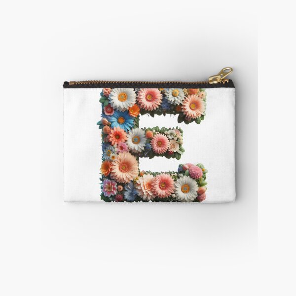 Item preview, Letter “E” containing flowers designed and sold by yeekazar.
