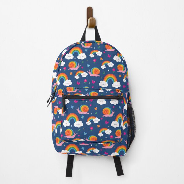 Item preview, pattern with snails and rainbows designed and sold by burbura.