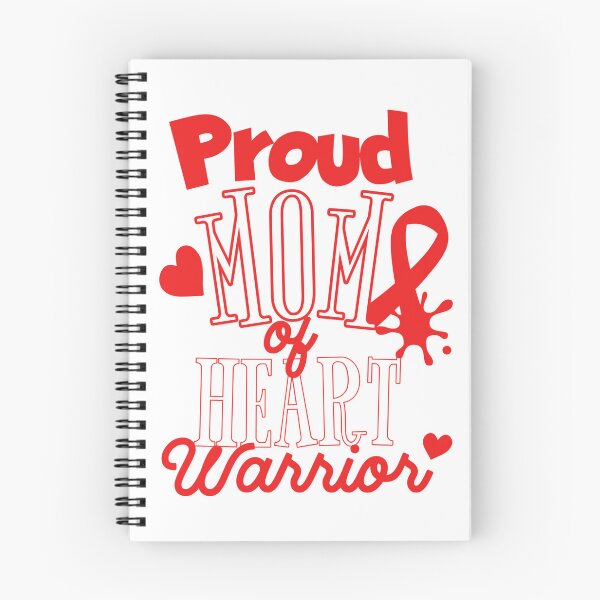Item preview, CDH Awareness Go Red In February Proud Mom Of Heart Warrior designed and sold by Nicole Creates.