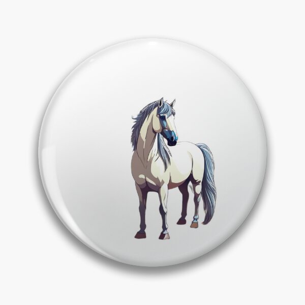 Item preview, WHITE HORSE designed and sold by AmazingBackDrop.