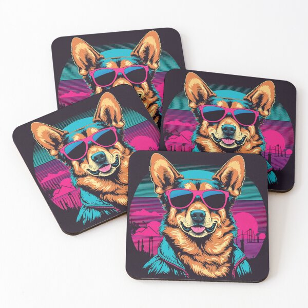 Item preview, Canine glasses the essential tool to see beyond appearances and perceive true beauty in every being, celebrating diversity with elegance designed and sold by Pulsant  Paintings.