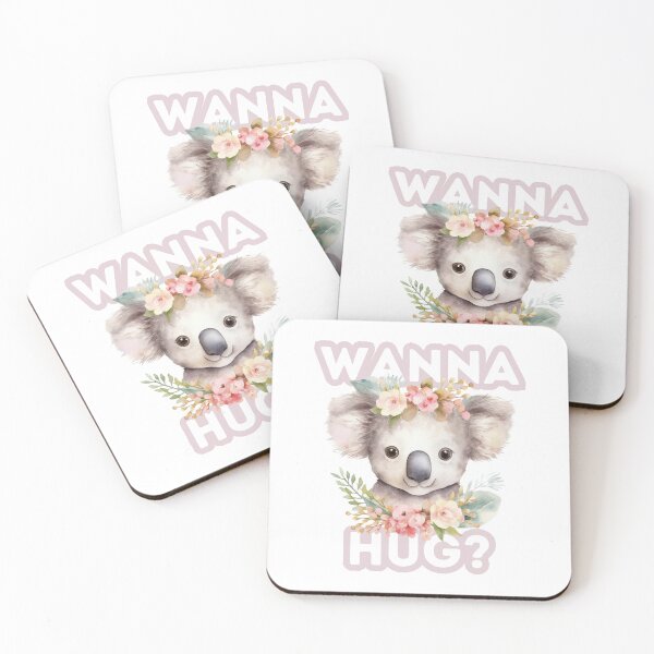 Item preview, Wanna hug? Hug koala! designed and sold by UnCoverDesign.