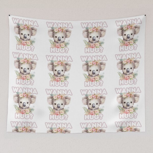Item preview, Wanna hug? Hug koala! designed and sold by UnCoverDesign.