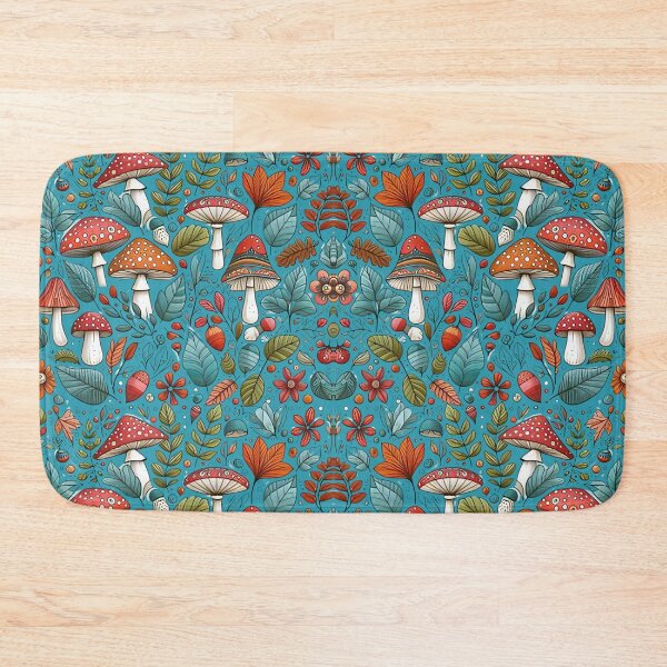 Item preview, Mushrooms in the magical forest  designed and sold by RachelRebel.