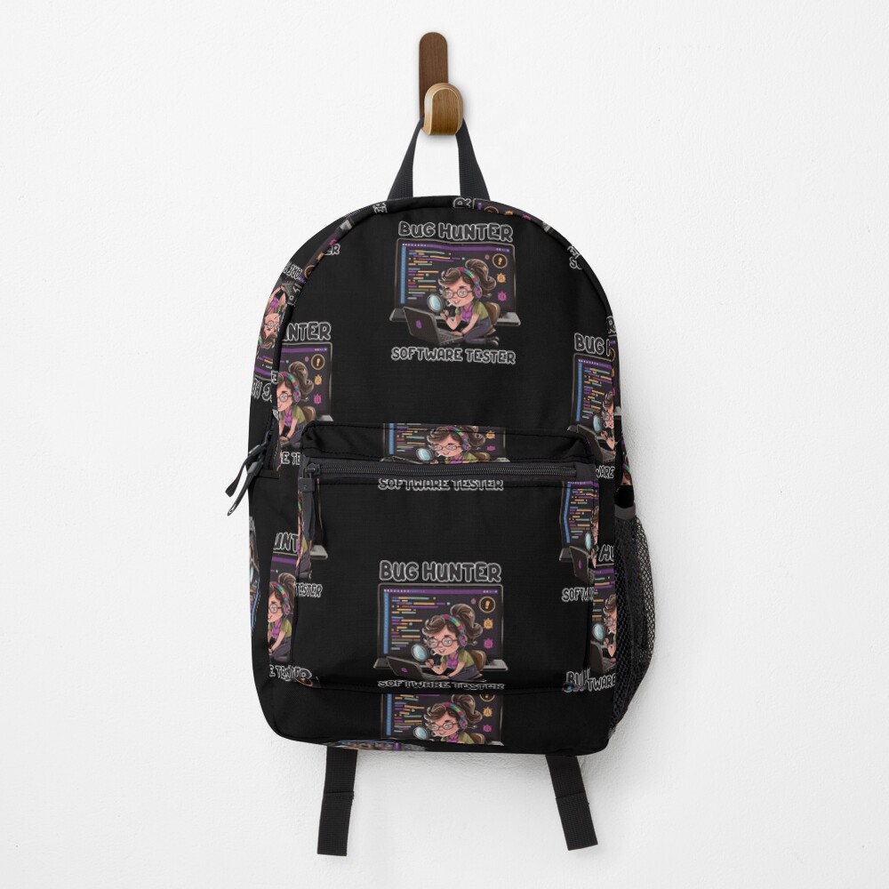 Item preview, Backpack designed and sold by softwaretesting.