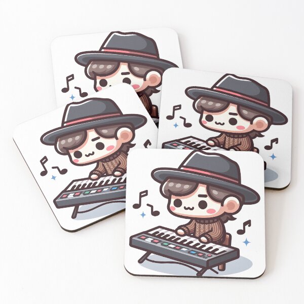 Item preview, Kawaii Musician With Sweater designed and sold by CanvasCutie.