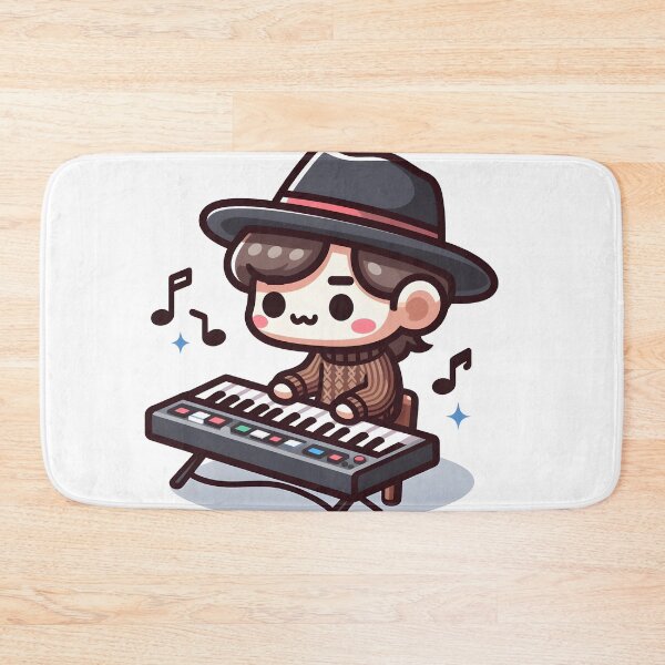Item preview, Kawaii Musician With Sweater designed and sold by CanvasCutie.