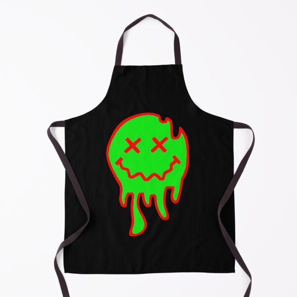 Item preview, ACID SMILEY (MELTING) #7 (RED/GREEN) designed and sold by RICK-TURNER.