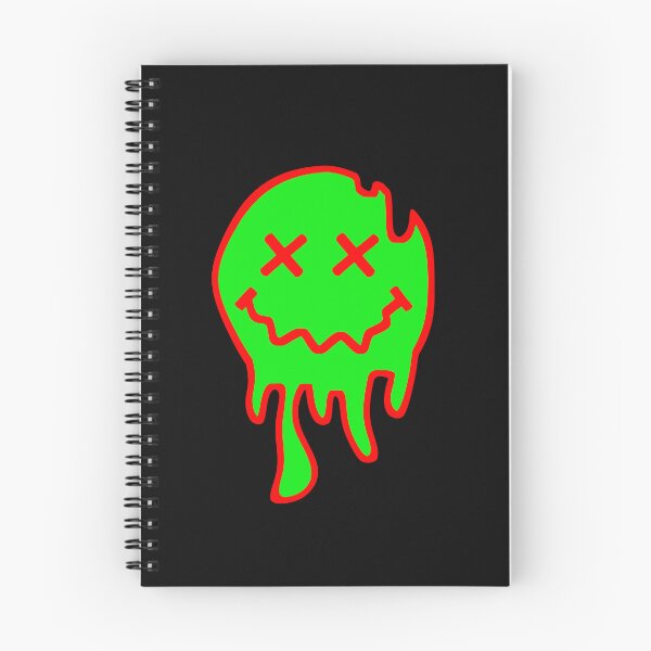 Item preview, ACID SMILEY (MELTING) #7 (RED/GREEN) designed and sold by RICK-TURNER.