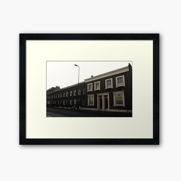 Camberwell Terrace Framed Art Print