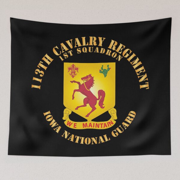Item preview, 113th Cavalry Regiment - DUI - Iowa National Guard X 300 designed and sold by Military Insignia Products.