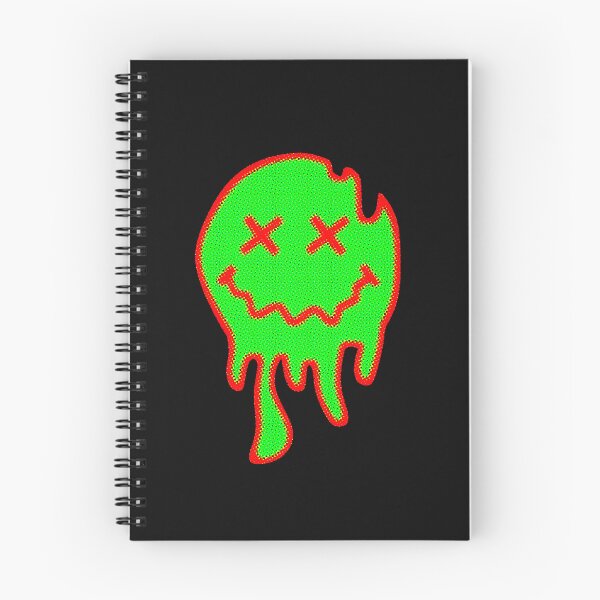 Item preview, ACID SMILEY (MELTING) #8 (RED/GREEN) designed and sold by RICK-TURNER.