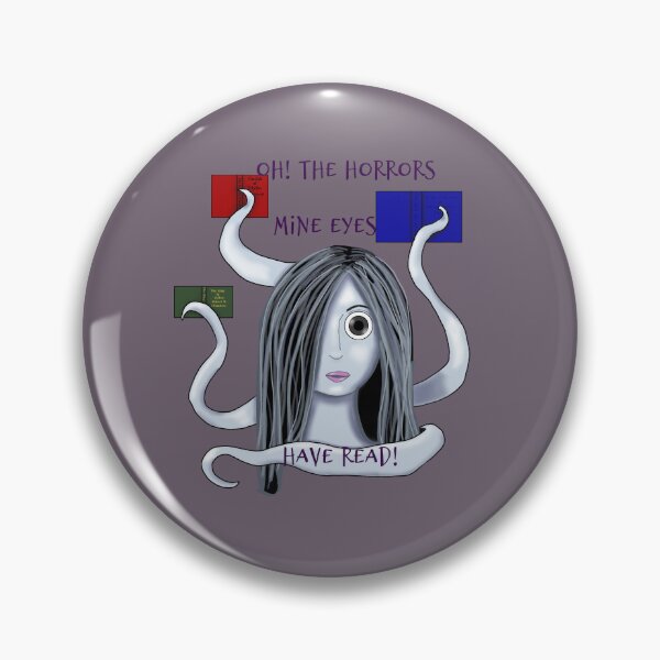 Item preview, Horror Bookworm  designed and sold by JaygiesDesign.