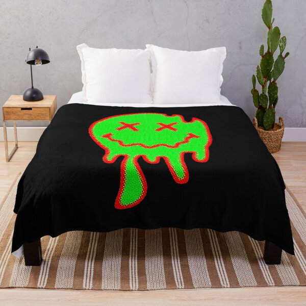 Item preview, ACID SMILEY (MELTING) #8 (RED/GREEN) designed and sold by RICK-TURNER.