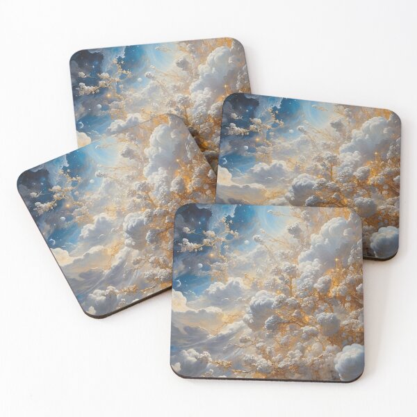 Item preview, Breathtaking Cinematic Heaven Scene celestial ethereal Clouds designed and sold by PharaonicArtist.