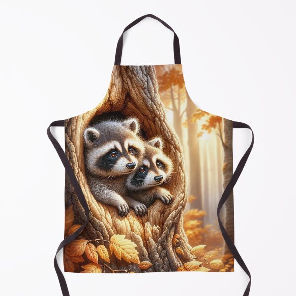 Item preview, Autumn whispers raccoons designed and sold by Cerberus-Art.