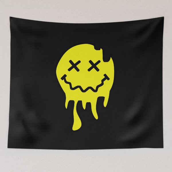 Item preview, ACID SMILEY (MELTING) #9 designed and sold by RICK-TURNER.