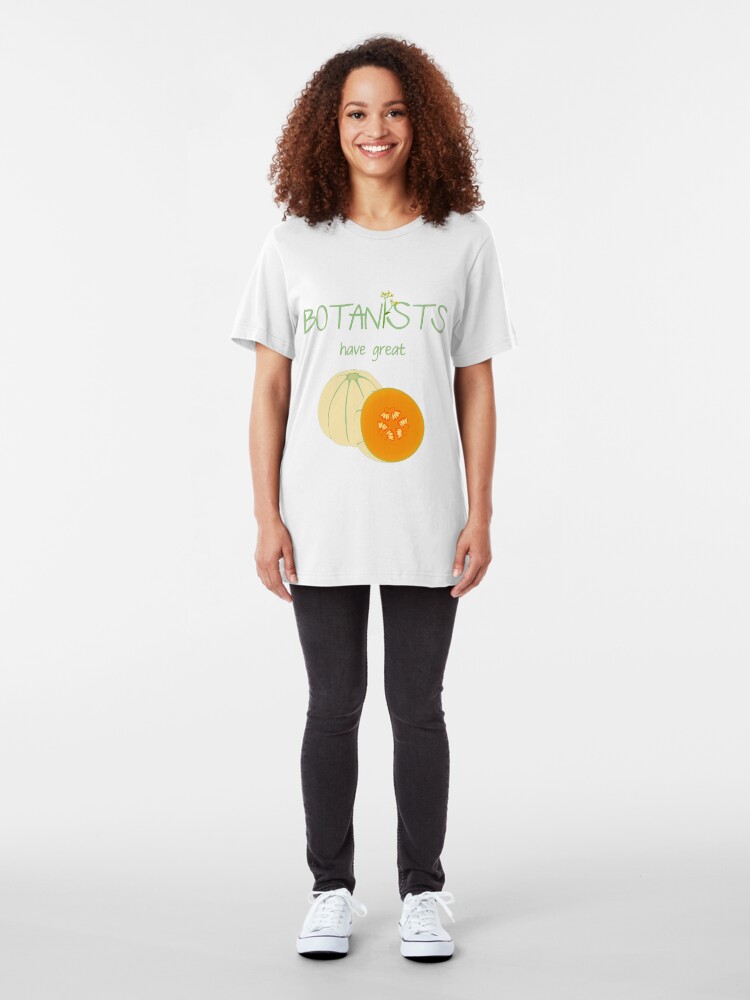 Alternate view of Botanists have great melons Slim Fit T-Shirt