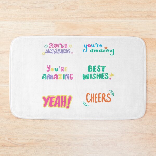 Item preview, nice words to cheer up anyone designed and sold by huape.