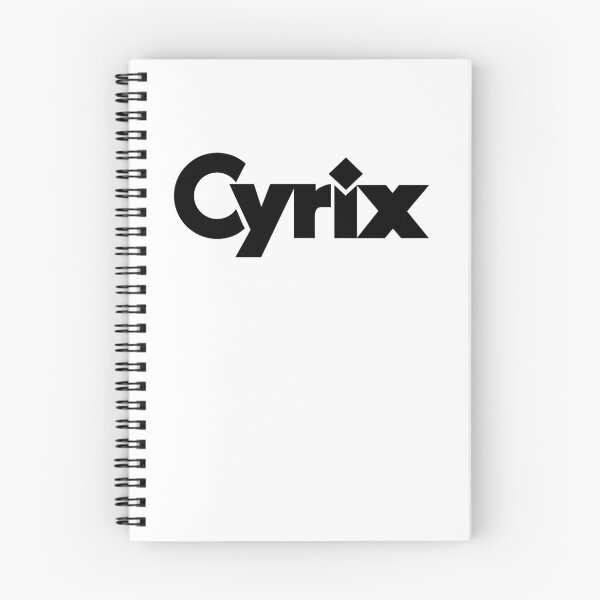 Item preview, Cyrix logo solid black designed and sold by nogeek.
