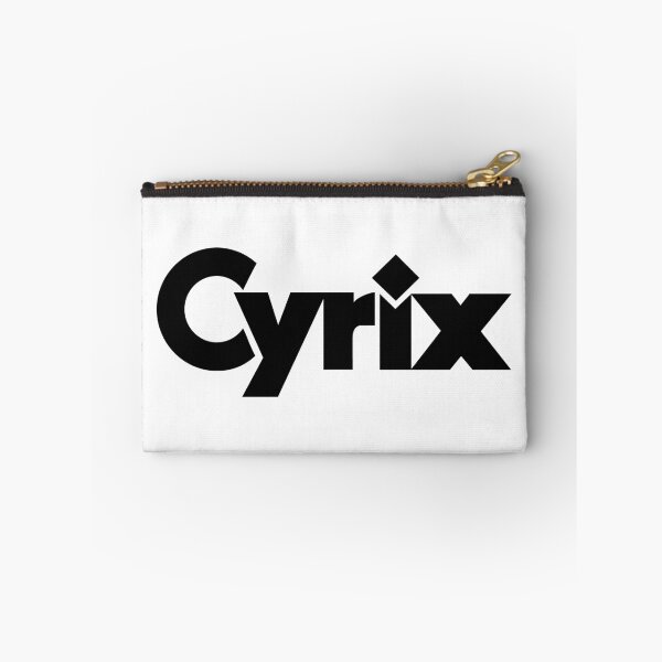 Aperçu de l'œuvre Cyrix logo solid black créée et vendue par nogeek.