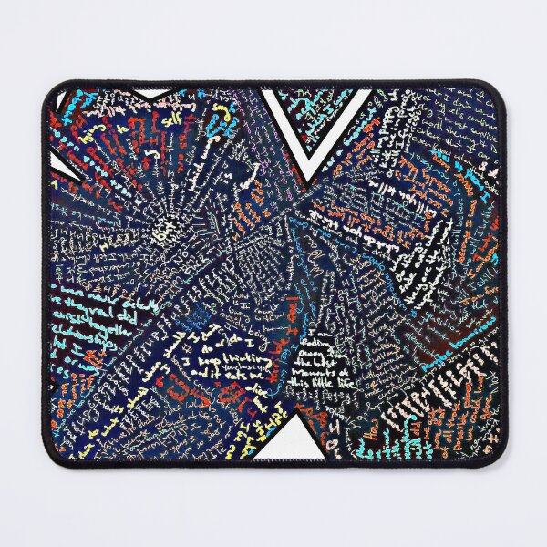 Item preview, Geometric Jagged Colorful Word Maze With Cutouts designed and sold by thecakelin.