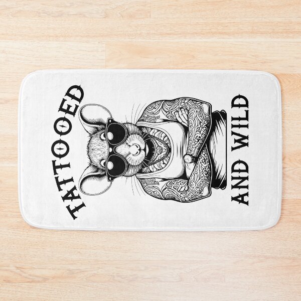 Item preview, Tattooed And Wild Funny Inked Mouse Animal Tattoo Lover designed and sold by GrandeDuc.
