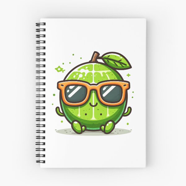 Item preview, Kawaii Lime With Sunglasses designed and sold by CanvasCutie.