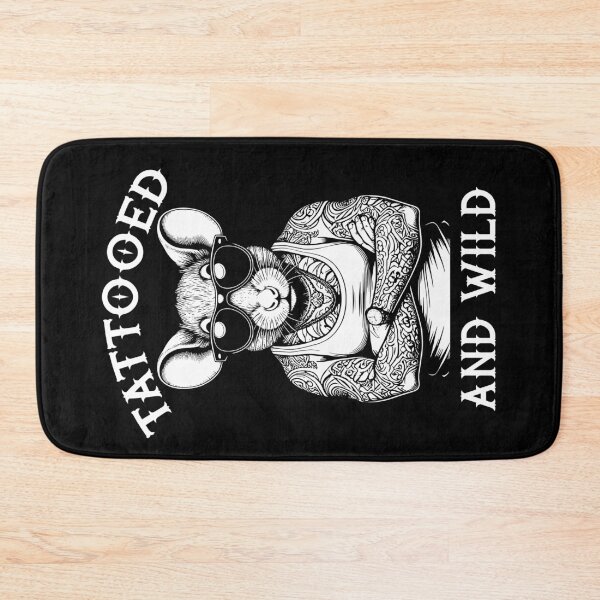 Item preview, Tattooed And Wild Funny Inked Mouse Animal Tattoo Lover designed and sold by GrandeDuc.
