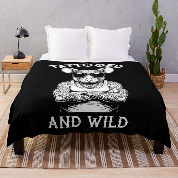 Item preview, Tattooed And Wild Funny Inked Mouse Animal Tattoo Lover designed and sold by GrandeDuc.