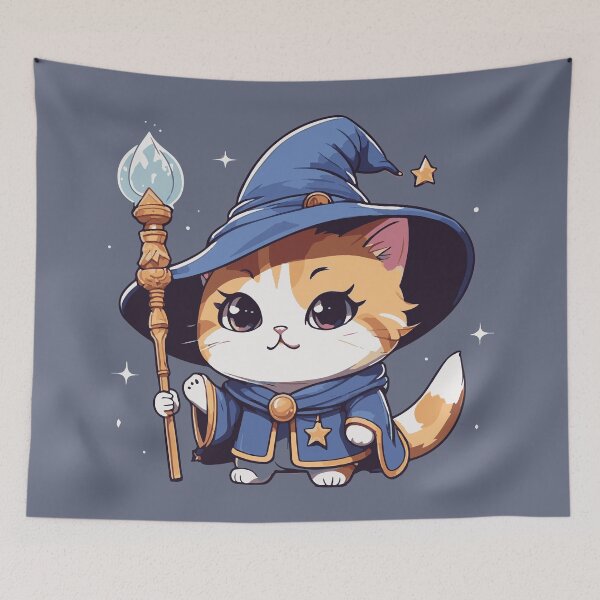 Item preview, Cute Witch Cat designed and sold by Atlantico54.