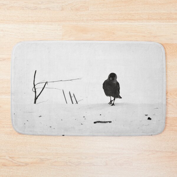 Item preview, Step by step. Eurasian jackdaw bw designed and sold by Jouko Lehto Photography.