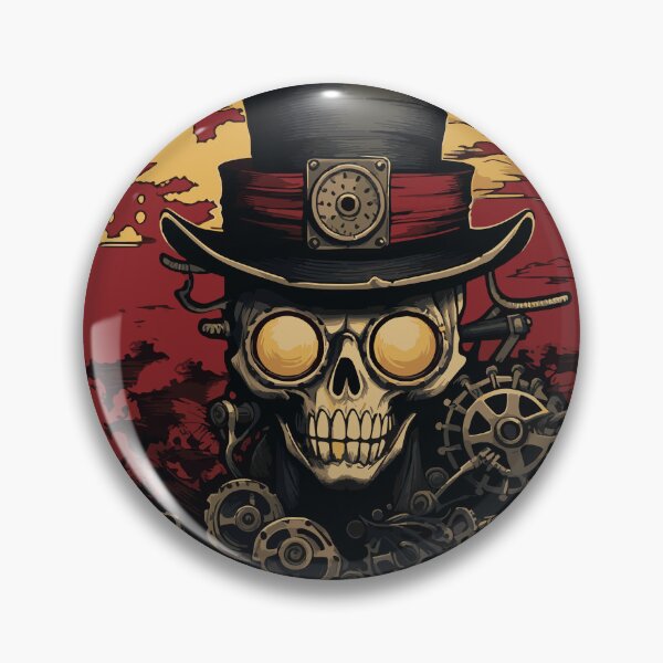 Artikelvorschau, Steampunk Zombie Totenkopf entworfen und verkauft von drizzd.