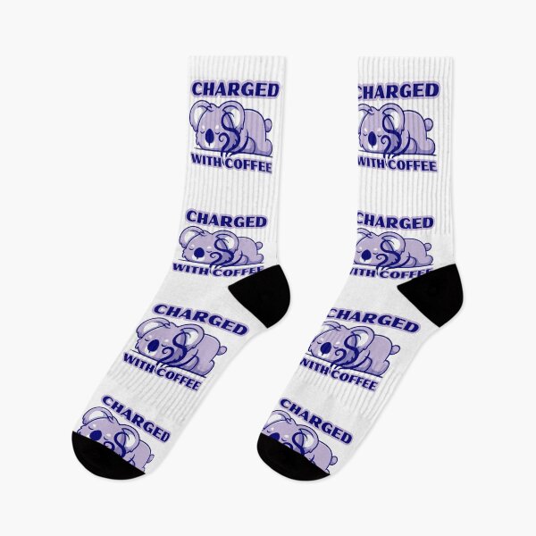 Item preview, Charged with coffee. Recharge the koala. designed and sold by UnCoverDesign.