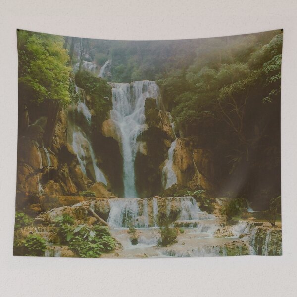 Item preview, Kuang Si Waterfall - Laos - South East Asia  designed and sold by Emilia Oxelheim.