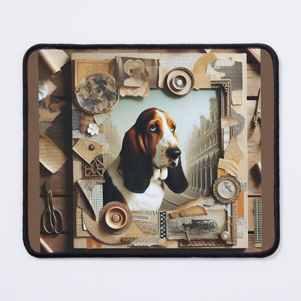 Item preview, Majestic Basset Hound Illustration designed and sold by PawspectCreate.