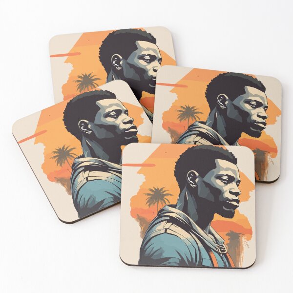 Item preview, Cultural Reverence: African Man in Vector Art designed and sold by StellarValor.