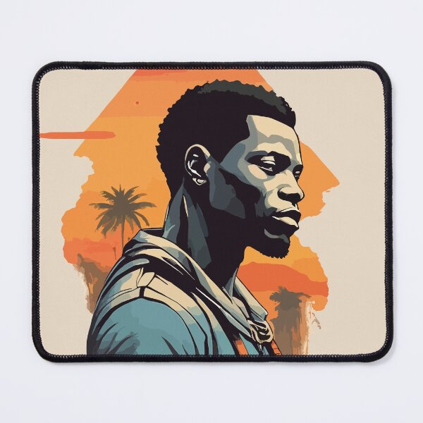 Item preview, Cultural Reverence: African Man in Vector Art designed and sold by StellarValor.