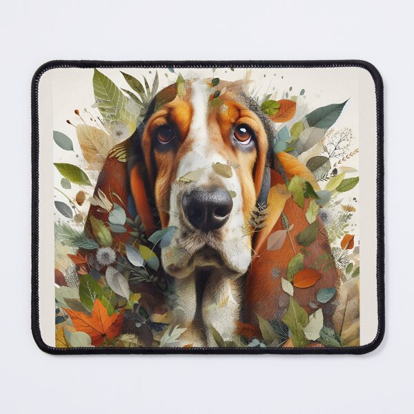 Item preview, Whimsical Basset Hound Cartoon designed and sold by PawspectCreate.